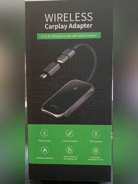 Wireless CarPlay Adapter - Black